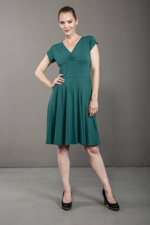 Organic jersey dress | Dorsa