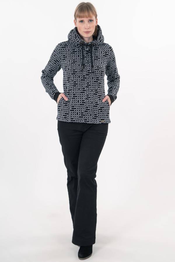 JACKET JESSY IN ORGANIC GOTS INTERLOCK JAQUARD