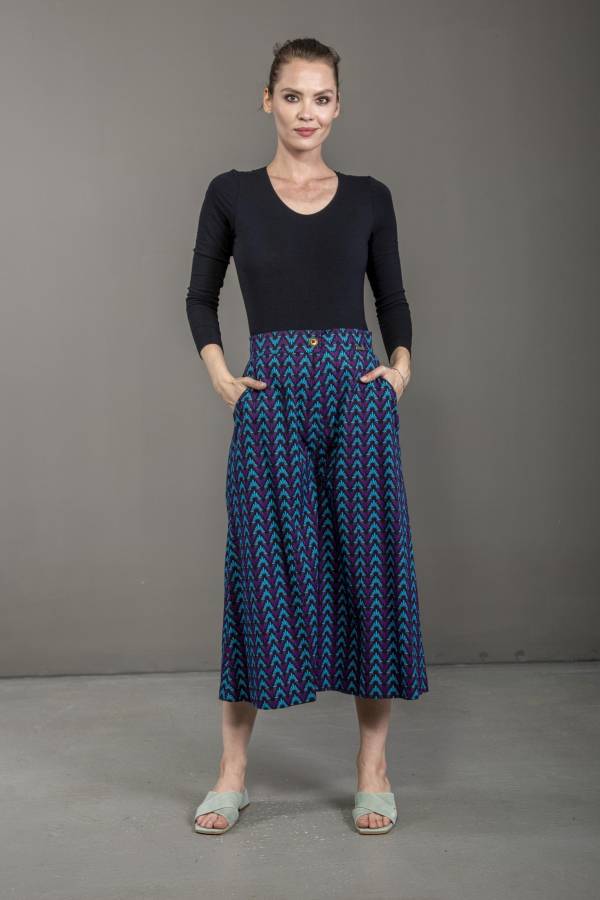 Pantaloni in popeline organico | Fioro