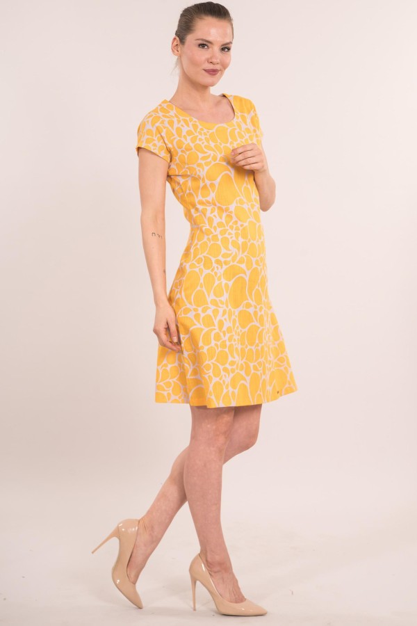 DRESS DOBRILA ORGANIC GOTS COTTON SLUB