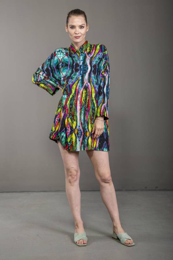 Dress made from sustainable viscose | Karli