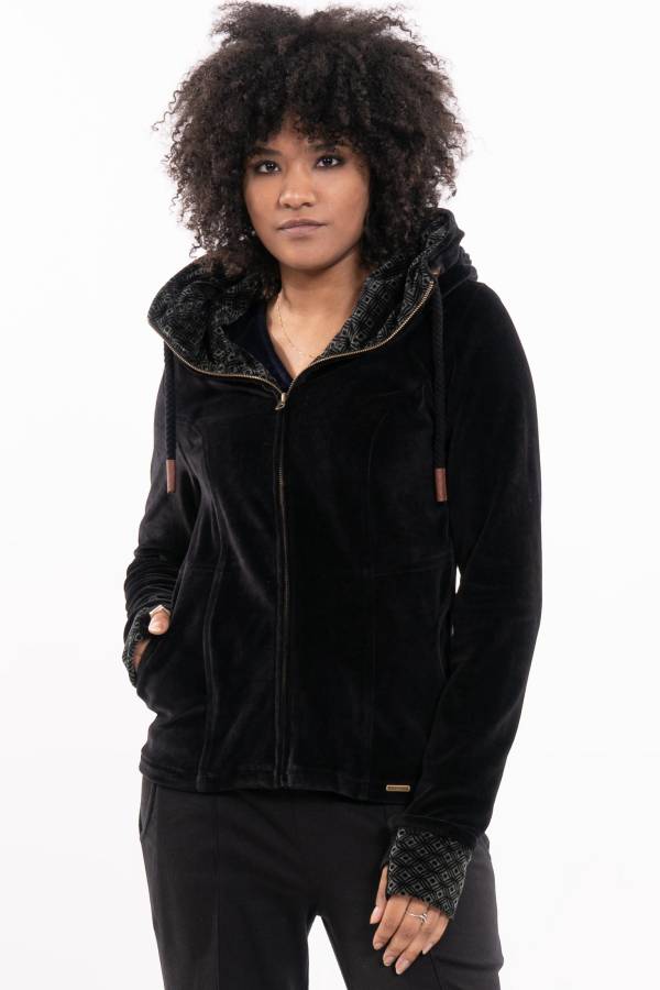 Jacke Jessy aus Bio GOTS Samt