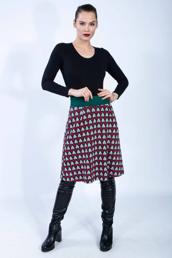Rock Rosi aus Bio Interlock Jacquard
