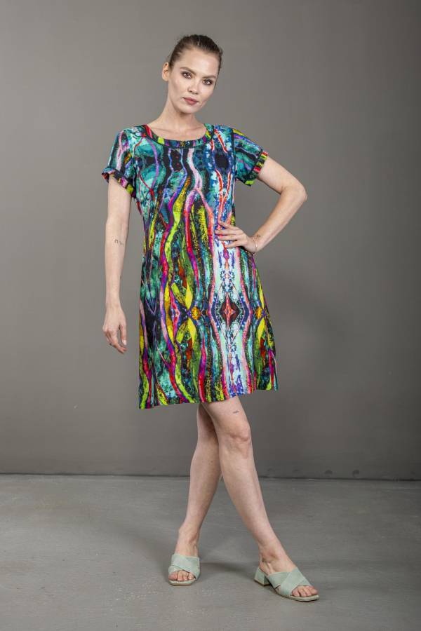 Kleid aus nachhaltiger Viskose | Dobrila