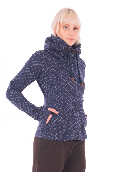 JACKE JANA AUS GOTS ORGANIC INTERLOCK-JACQUARD