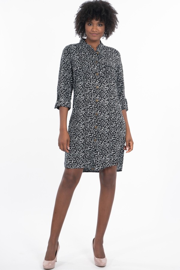 KLEID CIARA AUS VISKOSE (LENZING™ ECOVERO™)