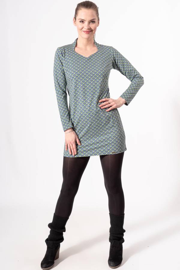 Kleid KAHINA aus Bio Winterjersey