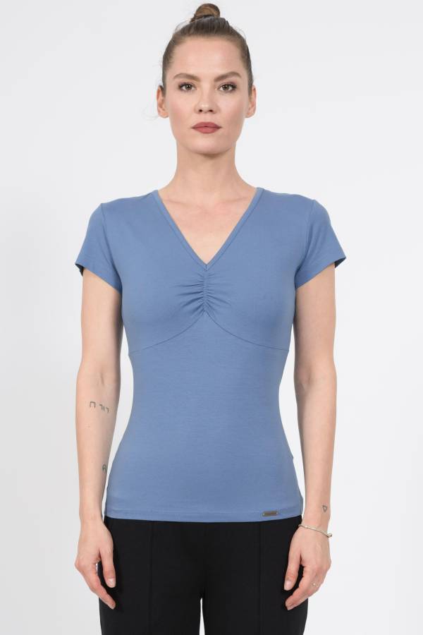 T-Shirt aus Bio Jersey | Topaz