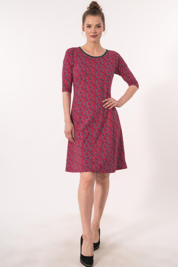 Karolina dress in organic GOTS jersey