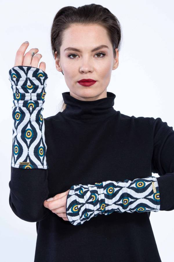 Polsini realizzati in jacquard interlock organico GOTS