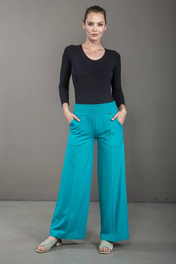 Pantaloni in jersey organico | Hedda