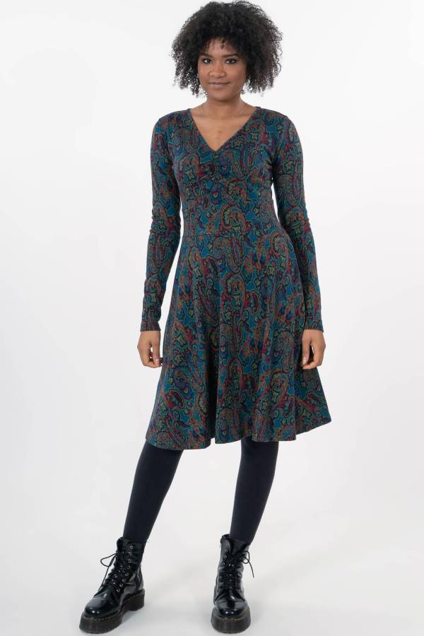 Kleid Dorsa aus Bio Interlock Jacquard