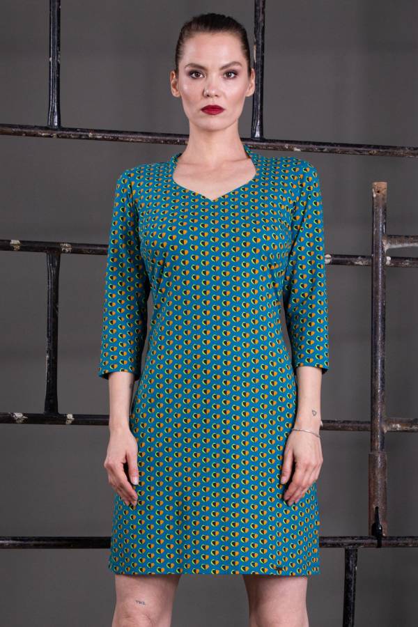 Organic jersey dress | Domenika