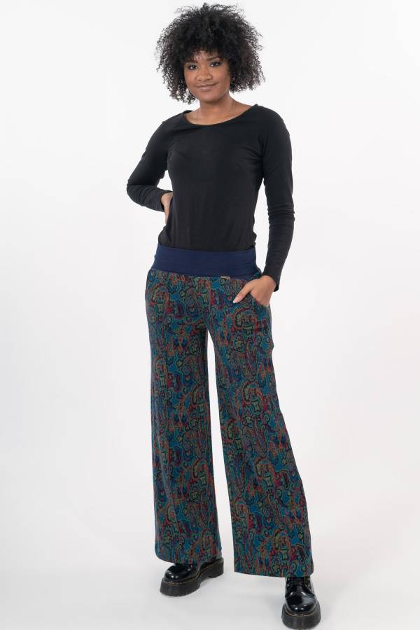 PANTS HEDDA INTERLOCK JAQUARD