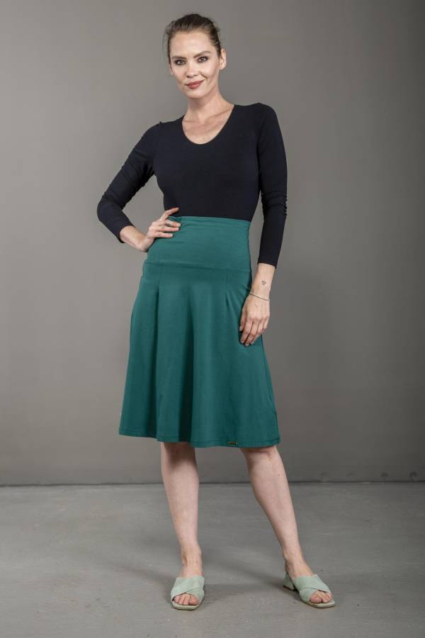 Organic jersey skirt | Sarah