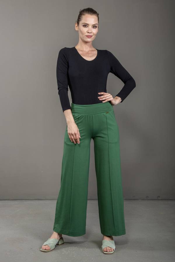 Pantaloni in jersey organico | Hedda