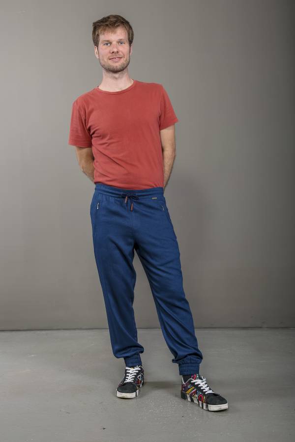 Pants made from organic cotton slub cotton | Habbo