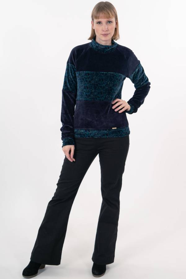 PULLOVER PANISE AUS BIO GOTS SAMT