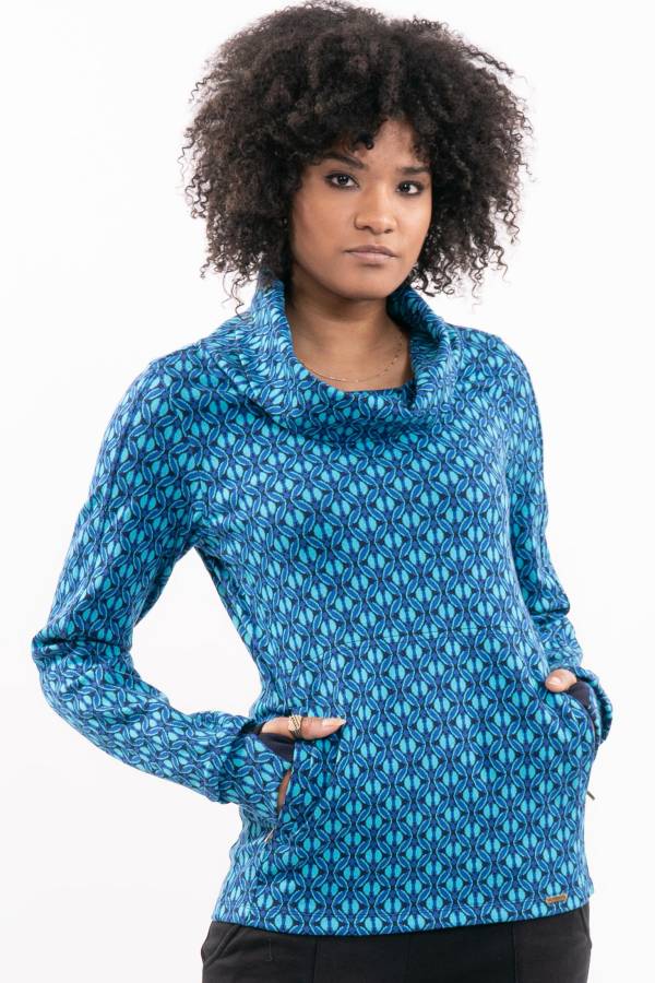 Pullover Peanut aus Bio GOTS Interlock Jacquard