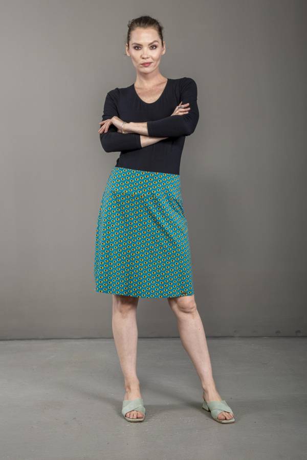 Organic jersey skirt | Rizoli