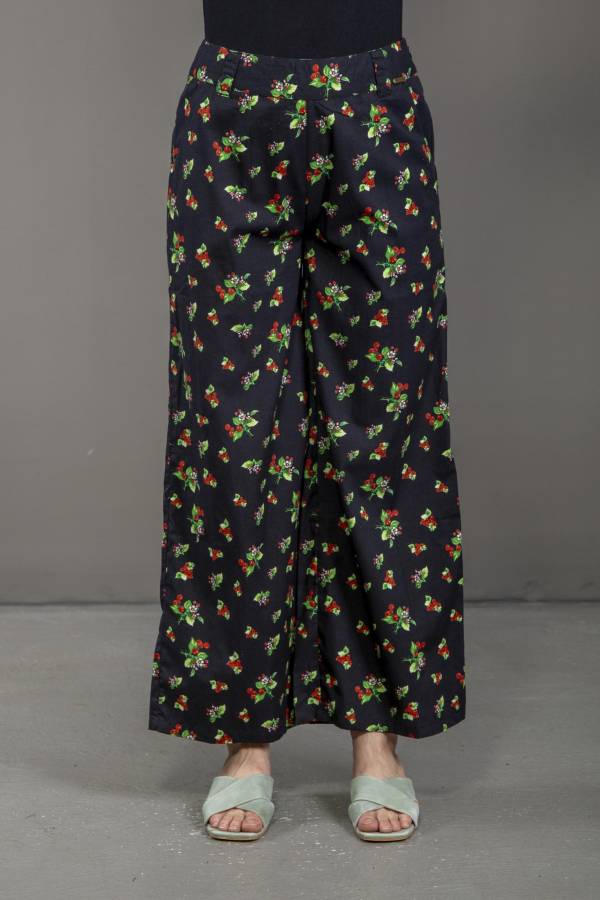 Organic poplin pants | Yalda