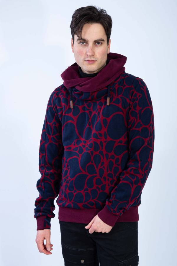 Pullover Paul aus Bio GOTS Interlock Jacquard