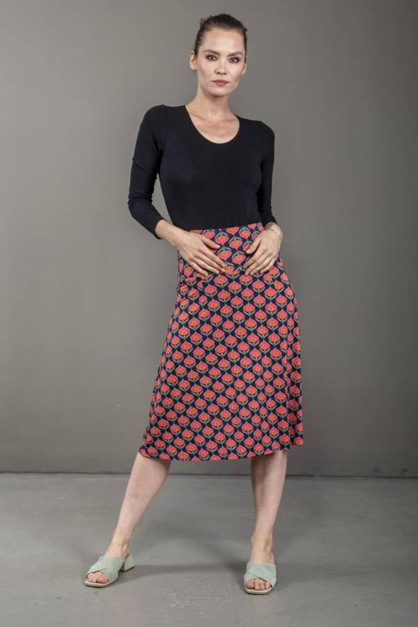 Organic jersey skirt | Sarah