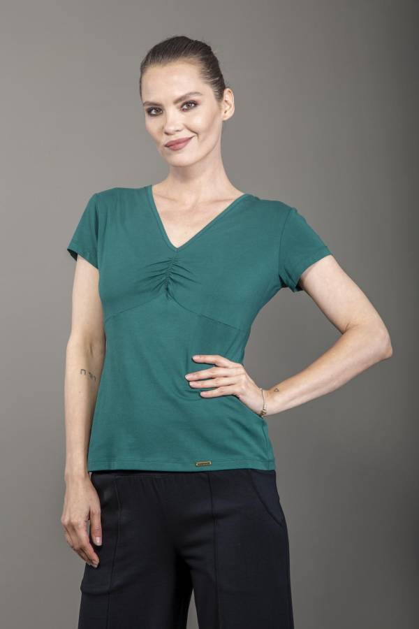 T-Shirt aus Bio Jersey | Topaz