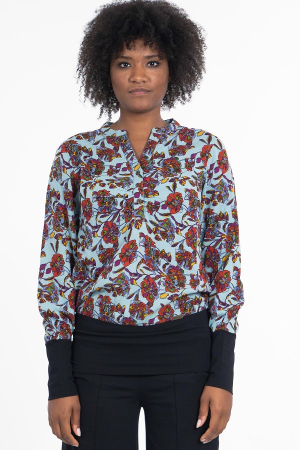 TUNIC TALLI IN VISCOSE (LENZING™ ECOVERO™)