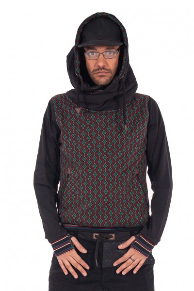 PULLOVER PAUL AUS GOTS ORGANIC INTERLOCK-JACQUARD