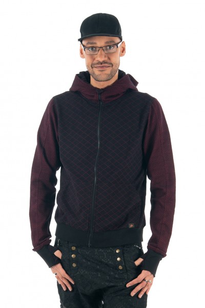 JACKE JAKOB AUS GOTS ORGANIC INTERLOCK-JACQUARD