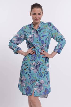 Abito Kiara in viscosa (Lenzing™ Ecovero™) Abito Kiara in viscosa (Lenzing™ Ecovero™)