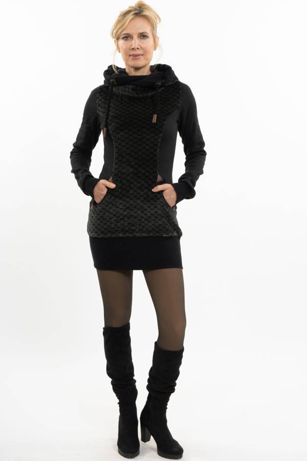 Tunika Steffi aus Bio Interlock Jacquard