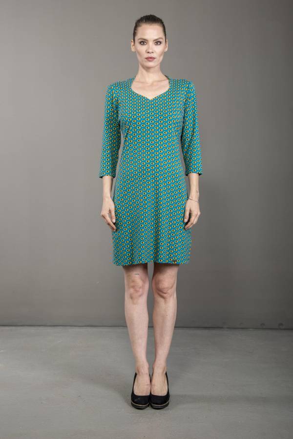 Organic jersey dress | Domenika