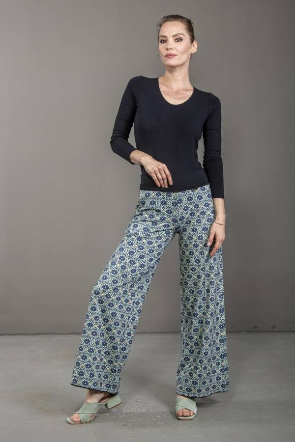 Pantaloni in jersey organico | Hedda