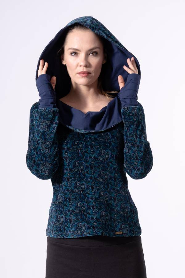 PULLOVER PANDORA AUS BIO GOTS SAMT