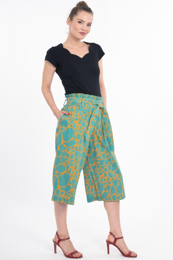 HOSE HILDA AUS BIO GOTS BAUMWOLLE SLUB