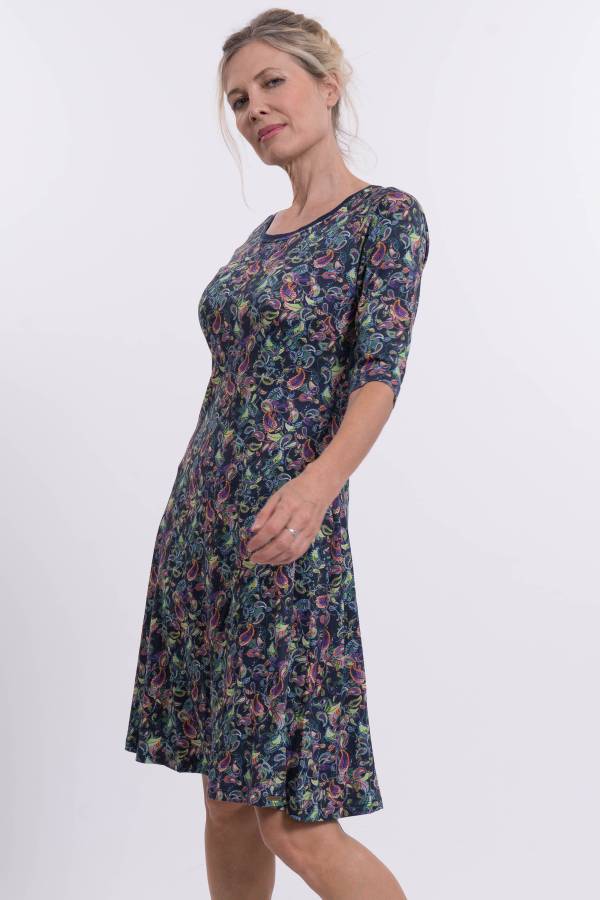 DRESS KAROLINA FROM ORGANIC GOTS JERSEY