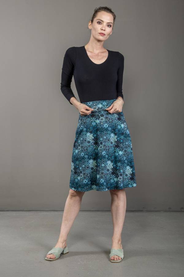 Organic jersey skirt | Sarah