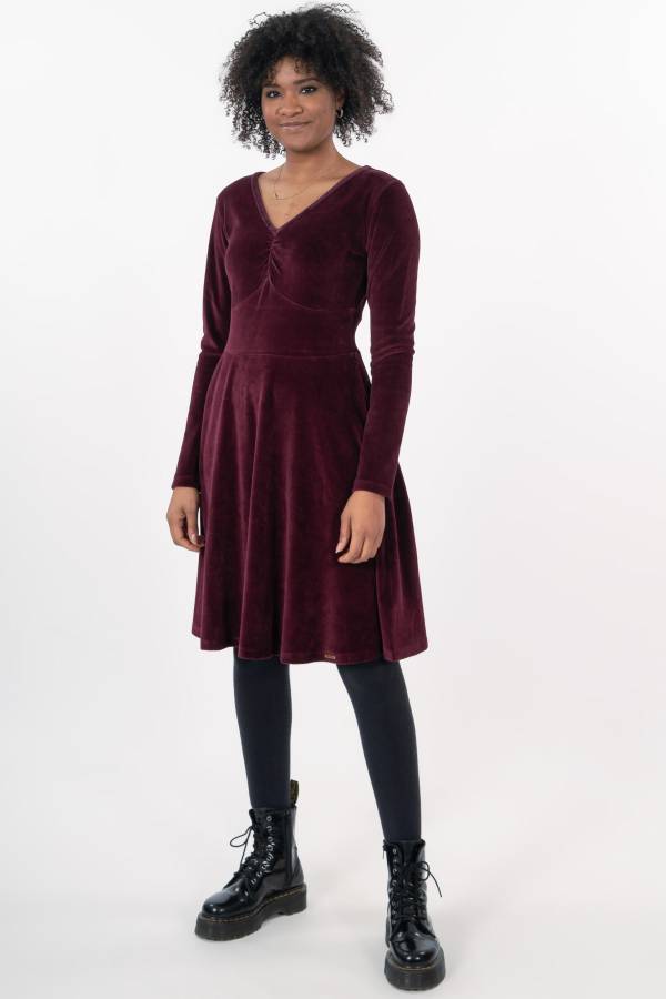 KLEID DORSA AUS BIO GOTS SAMT