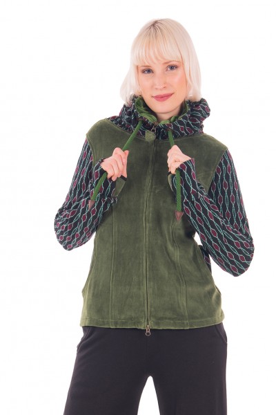 JACKE JANA AUS GOTS ORGANIC VELOUR